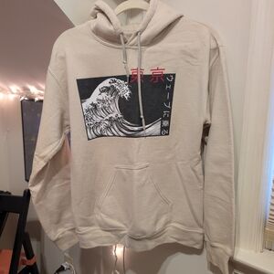 Artist Union Clothing Co. Cream Graphic Hoodie